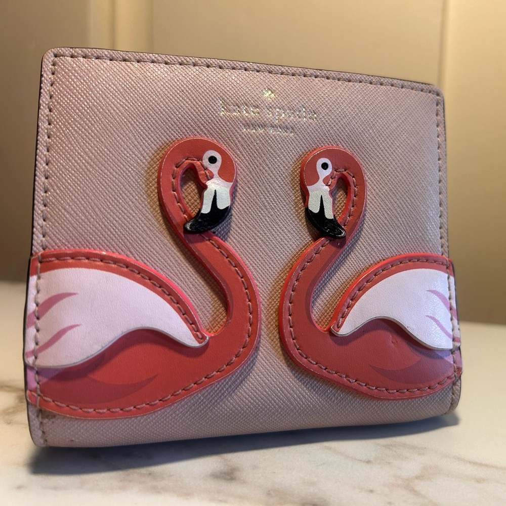 Kate Spade - By the Pool flamingo Wallet